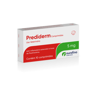 Anti-inflamatório Prediderm Comprimidos  5mg com 10 comprimidos