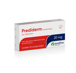 Anti-inflamatório Prediderm Comprimidos  20mg com 10 comprimidos