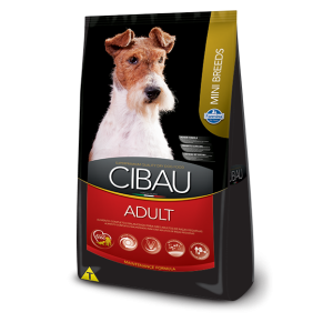 Ração Cibau Mini Breeds para Cães Adultos de Raças Pequenas e Mini 3kg