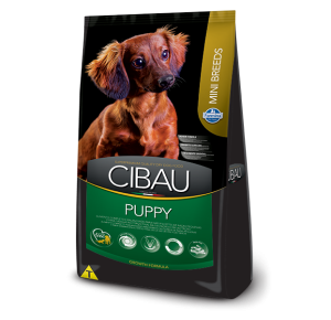 Ração Cibau Puppy Mini para Cães Filhotes Raças Pequenas e Mini 3kg