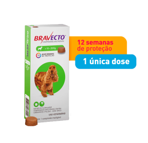 Antipulgas e Carrapatos Bravecto MSD para Cães de 10 a 20 kg