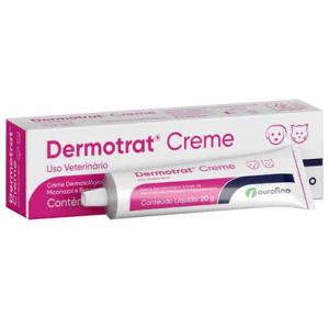 Dermotrat Creme  20 g  - Anti inflamatório para cães e gatos Ourofino 