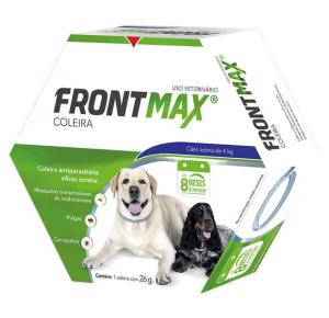 Coleira Antiparasitária Vetoquinol Frontmax para Cães Acima de 4 Kg 