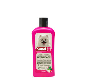 Condicionador Para Cães e Gatos Sanol Dog Revitalizante - 500 mL 