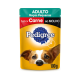  Ração Úmida Pedigree Sachê Cães Adultos de Raças Pequenas - Carne ao Molho 100g