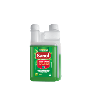 Desinfetante Bactericida Fungicida Concentrado Sanol Herbal 1L