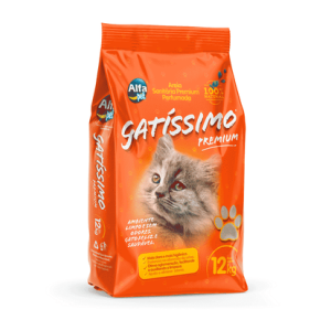 Areia Higiênica Para Gatos Gatíssimo 12 kg