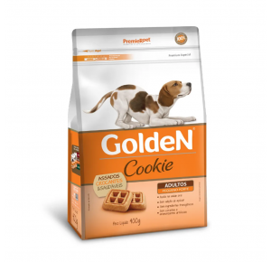 Biscoito Golden Cookie Para Cães Adultos Raças Pequenas Sabor Original 400g