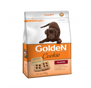 Biscoito Golden Cookie para Cães Filhotes Sabor Original 400g
