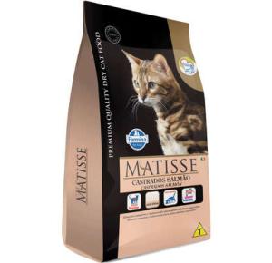 Ração Farmina Matisse Salmão para Gatos Adultos Castrados 7,5kg
