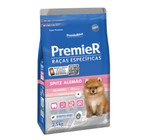 Ração Premier Cães Raças Específicas Spitz Alemão Filhotes Frango -  2.5kg