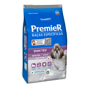 Ração Premier Shih Tzu Adultos Cães Raças Específicas Frango  -  2.5kg