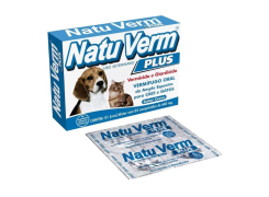 Vermífugo Natu Verm Plus 660mg com 4 Comprimidos