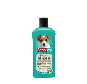Shampoo Sanol Dog para Cães Filhotes - 500ml