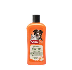 Shampoo Sanol Dog Neutro para Cães e Gatos  - 500ml