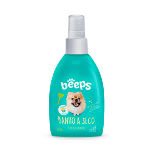 Banho a Seco Beeps Para Cães e Gatos Pet Society  200 ml