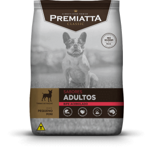 Ração Premiatta Bife Acebolado para Cães Adultos Raças Pequenas  Mini Bits - 3kg