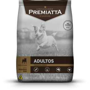 Ração Premiatta Classic Frango e Arroz para Cães Adultos Raça Mini e Pequena  - 3kg