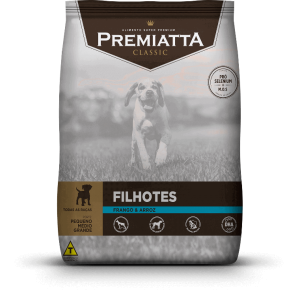 Ração Premiatta Classic para Cães Filhotes Sabor Frango e Arroz 15kg