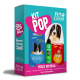 Kit para Banho Cães e Gatos  Pop Pet Clean Shampoo, Condicionador e Perfume