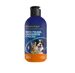 Shampoo Antipulgas Para Cães e Gatos Duprat - 500ml