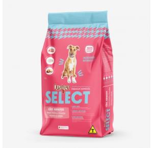 Ração Seca Quatree Select Frango e Arroz Cães Adultos Raças Médias e Grandes  Rmg 15Kg