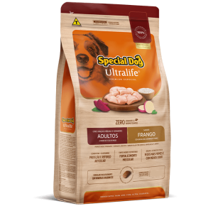  Ração Special Dog Ultralife  para Cães Adultos de Raças Médias e Grandes Frango e Arroz 15Kg