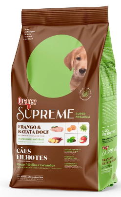 Ração Quatree Supreme Para Cães Filhotes Raças Médias e Grandes 15kg