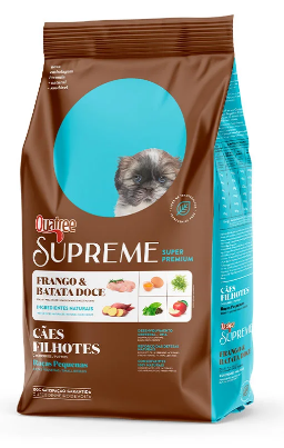  Ração Quatree Supreme Para Cães  Filhotes Raças Pequenas 3kg